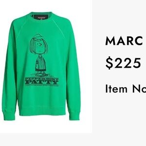 Marc Jacob’s peanuts sweatshirt xs